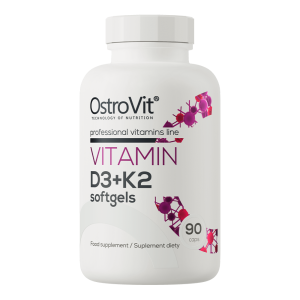 Vitamin D3 + K2 90 capsules