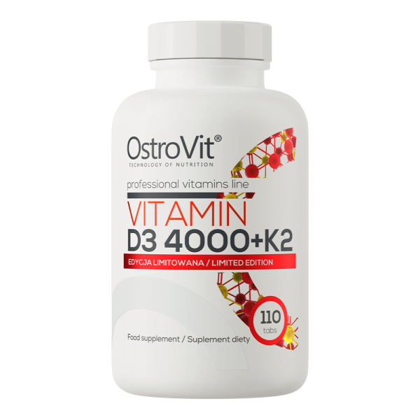 Vitamin D3 4000 IU + K2 110 tablets
